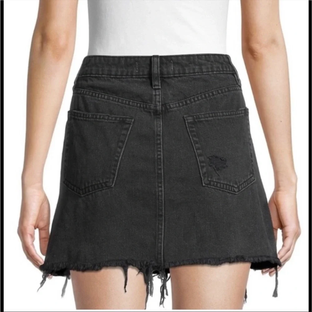Free People NWOT denim skirt - Picture 3 of 4